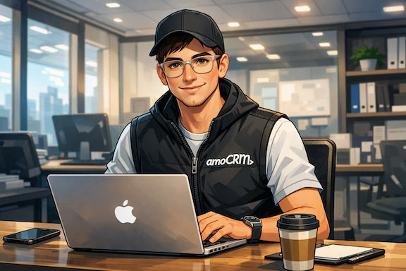 Интерфейс amoCRM